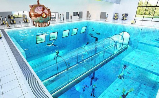 Bể bơi sâu nhất thế giới sắp mở cửa đón khách