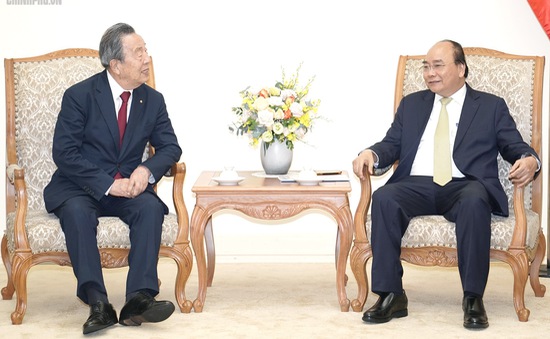 Thủ tướng Nguyễn Xuân Phúc tiếp Chủ tịch Tập đoàn Maruhan, Nhật Bản