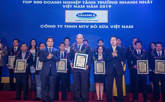 Công ty Bò sữa Việt Nam (thuộc Vinamilk) lọt top tăng trưởng nhanh nhất Việt Nam