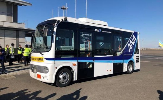Nhật Bản thử nghiệm xe bus tự hành vào năm 2020