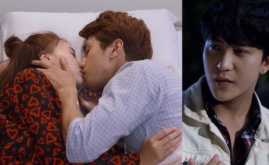 Mối tình đầu của tôi - Tập 53: Trong khi An Chi - Nam Phong trao nhau nụ hôn ngọt ngào, Minh Huy cô đơn dưới mưa