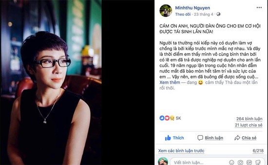 Dàn sao Việt xúc động trước tâm thư cảm ơn chồng cũ của mẹ đơn thân