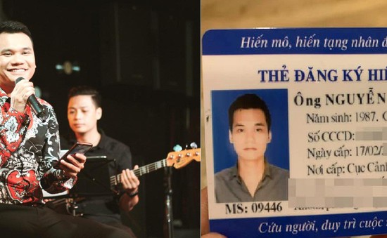 Tiếp bước Việt Trinh, ca sĩ Khắc Việt đăng ký hiến tạng sau khi mất