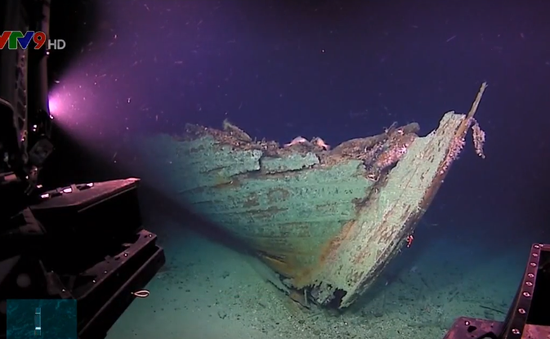 Phát hiện xác tàu nằm dưới đáy biển hơn 150 năm