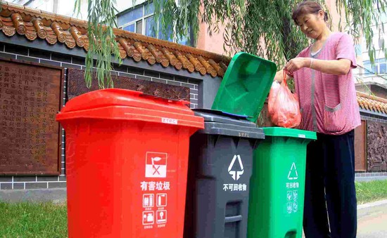 Trung Quốc phạt 7.000 USD đối với vi phạm quy định phân loại rác thải
