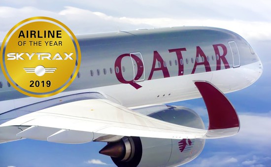 Qatar Airways trở thành hãng hàng không tốt nhất thế giới 2019