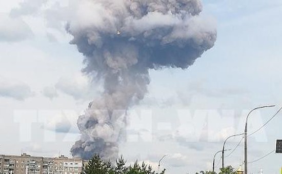 Nổ tại nhà máy sản xuất thuốc nổ ở Nga, hàng chục người bị thương