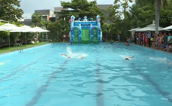 Ninh Thuận: Phát động tập luyện môn bơi phòng chống đuối nước