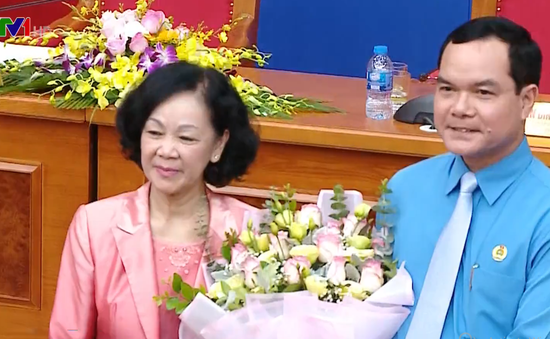 Ông Nguyễn Đình Khang được bầu làm Chủ tịch Tổng Liên đoàn Lao động Việt Nam