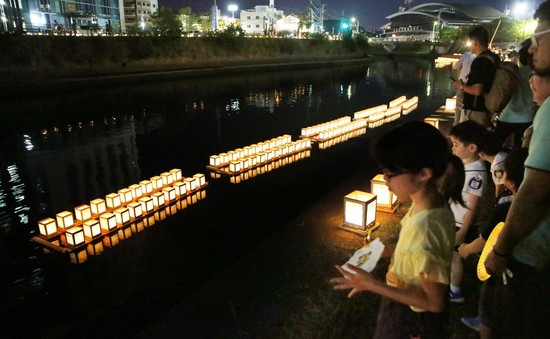 Lễ tưởng niệm 74 năm Mỹ ném bom nguyên tử xuống thành phố Nagasaki