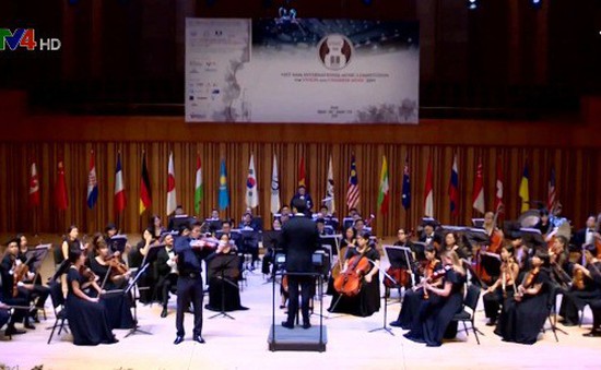 Bế mạc cuộc thi âm nhạc quốc tế violin và hòa tấu thính phòng