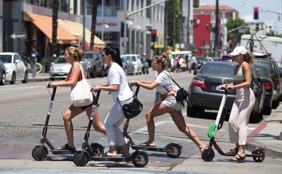 Mỹ: Thành phố Atlanta cấm xe scooter điện và xe đạp điện vào ban đêm