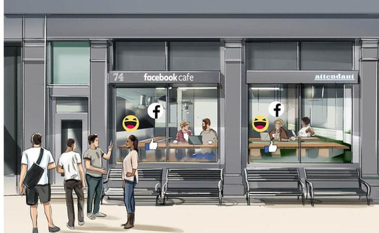 Facebook sắp mở quán cà phê