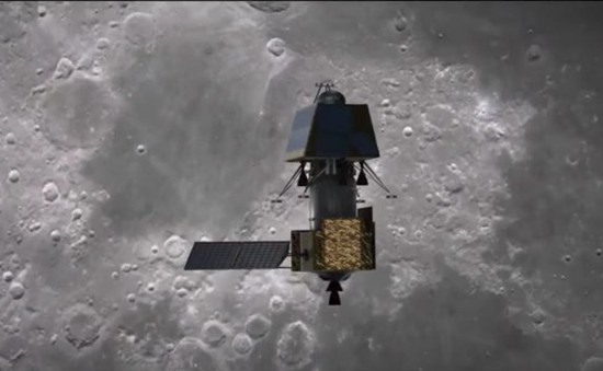 Tàu vũ trụ của Ấn Độ đi vào quỹ đạo Mặt trăng