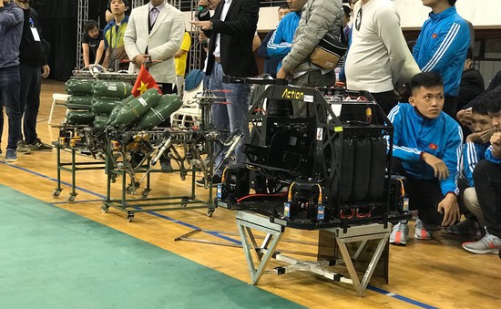 ABU Robocon 2019: Các đội tuyển trình diễn và chia sẻ kinh nghiệm chế tạo robot