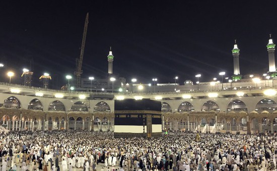 Khoảng 2,5 triệu tín đồ Hồi giáo hành hương đến thánh địa Mecca