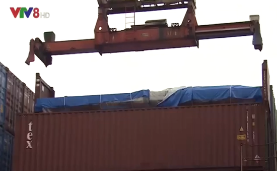 Nhiều container lưu bãi quá hạn tại Cảng Tiên Sa - Đà Nẵng