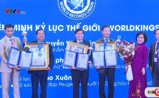 Vinh danh 3 kỷ lục thế giới mới tại Việt Nam