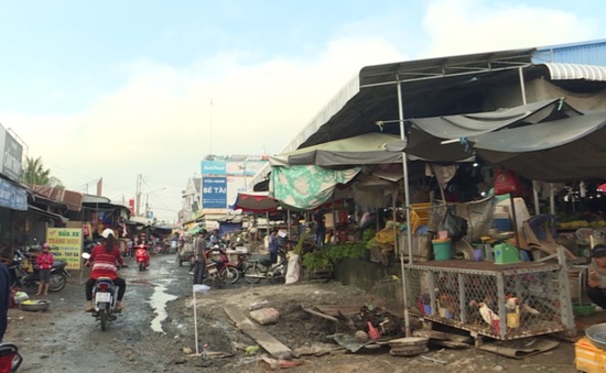Tiểu thương chợ Tân Hồng-Đồng Tháp mong sớm khắc phục ô nhiễm