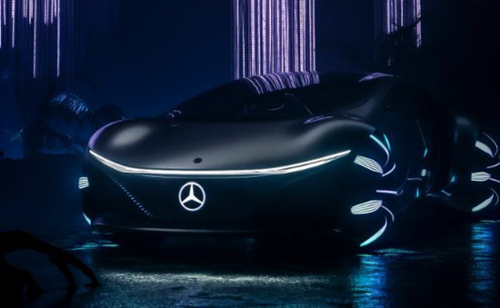 Mercedes-Benz giới thiệu xe hơi không vô lăng