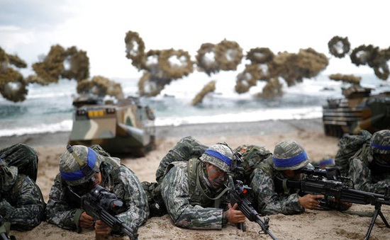 Hàn Quốc - Mỹ điều chỉnh cách thức tập trận chung để xoa dịu Triều Tiên