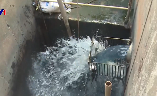 Nhà máy xử lý nước thải KCN xả thải thẳng ra môi trường
