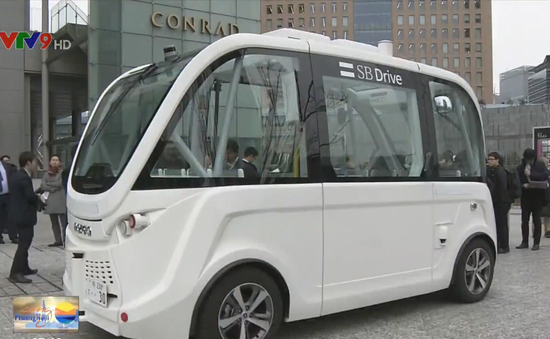 Nhật Bản triển khai xe bus tự lái miễn phí