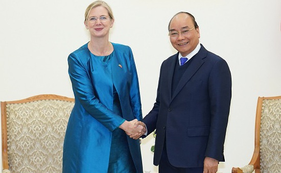 Thủ tướng Nguyễn Xuân Phúc tiếp Đại sứ Thụy Điển
