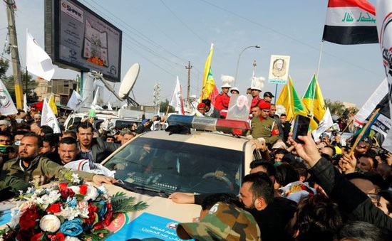 Iran đưa linh cữu tướng Soleimani về nước