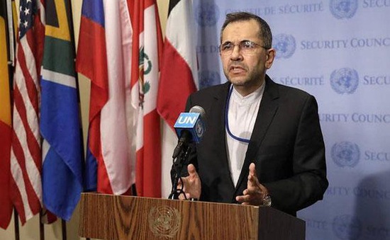 Iran gửi thư phản đối Mỹ lên Hội đồng Bảo an Liên Hợp Quốc