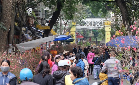 Hà Nội cấm đường 5 tuyến phố cổ để tổ chức Chợ hoa Xuân 2020