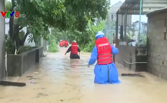 Tỉnh Quảng Trị tiếp tục ứng phó với lũ lụt