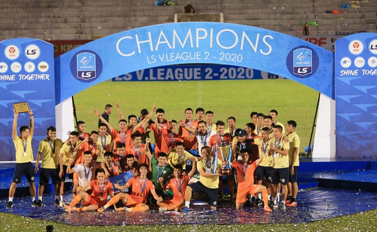 CLB Bình Định vô địch giải Hạng Nhất Quốc Gia LS 2020