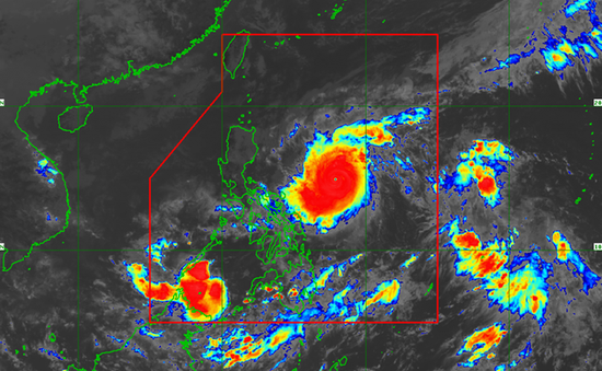 Goni - cơn bão mạnh nhất thế giới trong năm sẽ đổ bộ Philippines ngày 1/11