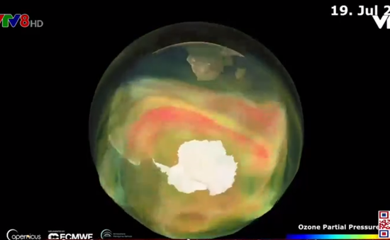Cảnh báo lỗ hổng lớn tầng ozone tại Nam Cực