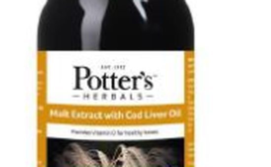 Cảnh báo về sản phẩm Dầu gan cá tuyết với chiết xuất mạch nha Potter's Herbals Malt Extract with Cod Liver Oil bị nhiễm nấm mốc