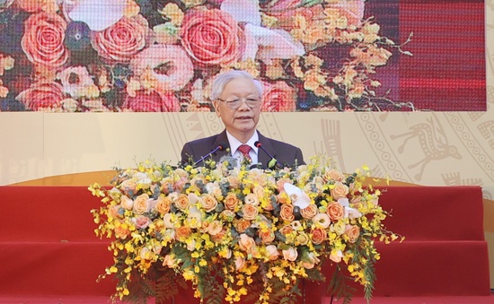 Tổng Bí thư, Chủ tịch nước Nguyễn Phú Trọng dự Lễ kỷ niệm 70 năm thành lập Trường THPT Nguyễn Gia Thiều