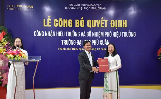 Đại học Phú Xuân bổ nhiệm Hiệu trưởng mới