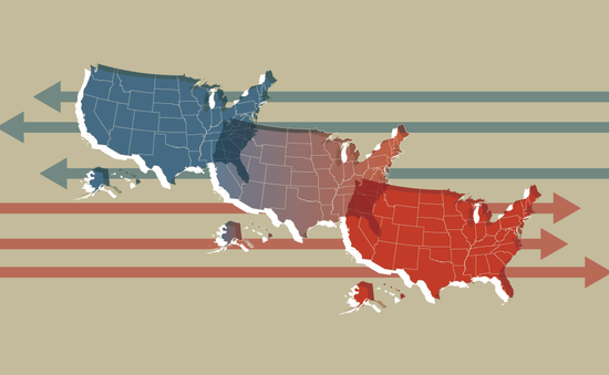 Bầu cử Tổng thống 2020 phơi bày một nước Mỹ chia rẽ sâu sắc