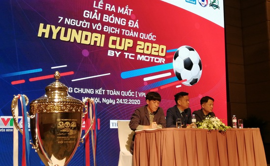 Ra mắt giải bóng đá 7 người vô địch toàn quốc năm 2020