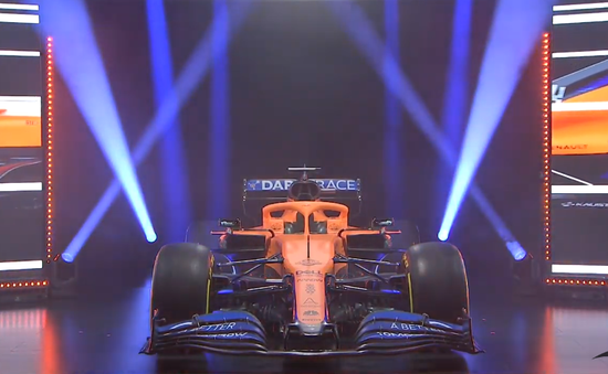 Đua xe F1: Đội McLaren ra mắt mẫu xe mới cho mùa giải 2020