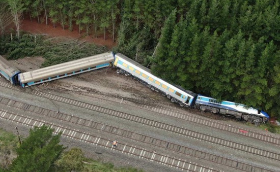 Tai nạn đường sắt ở Australia, ít nhất 2 người thiệt mạng
