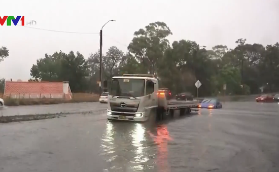 Mưa lớn gây ngập lụt nghiêm trọng tại Australia