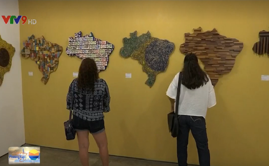 Brazil: Biến rác thải thành tác phẩm nghệ thuật