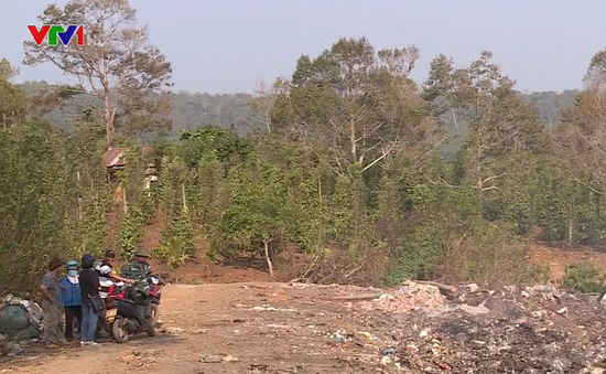 Mùa “đốt rác” ám ảnh người dân Đắk Nông