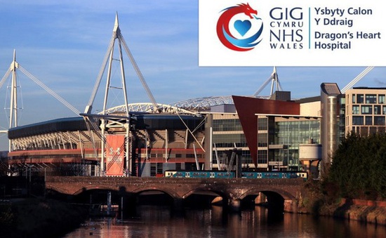 Sân nhà của Cardiff City được dùng làm bệnh viện dã chiến