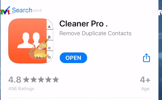 Dọn dẹp danh bạ điện thoại với ứng dụng Cleaner Pro