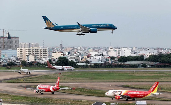 Các hãng hàng không Việt Nam cải thiện tỷ lệ đúng giờ bay