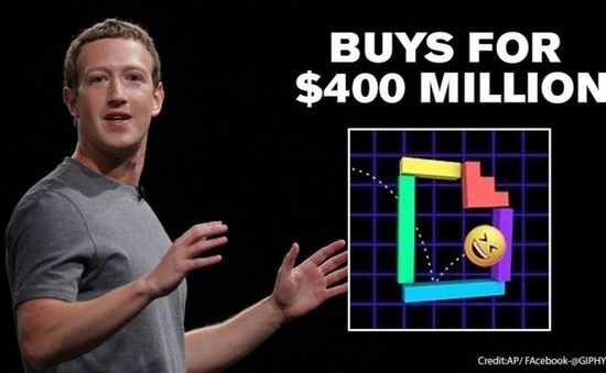 Facebook "thâu tóm" GIPHY với giá 400 triệu USD