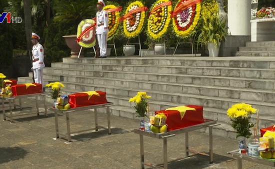 Hà Giang truy điệu, an táng 7 hài cốt liệt sỹ tại nghĩa trang Vị Xuyên